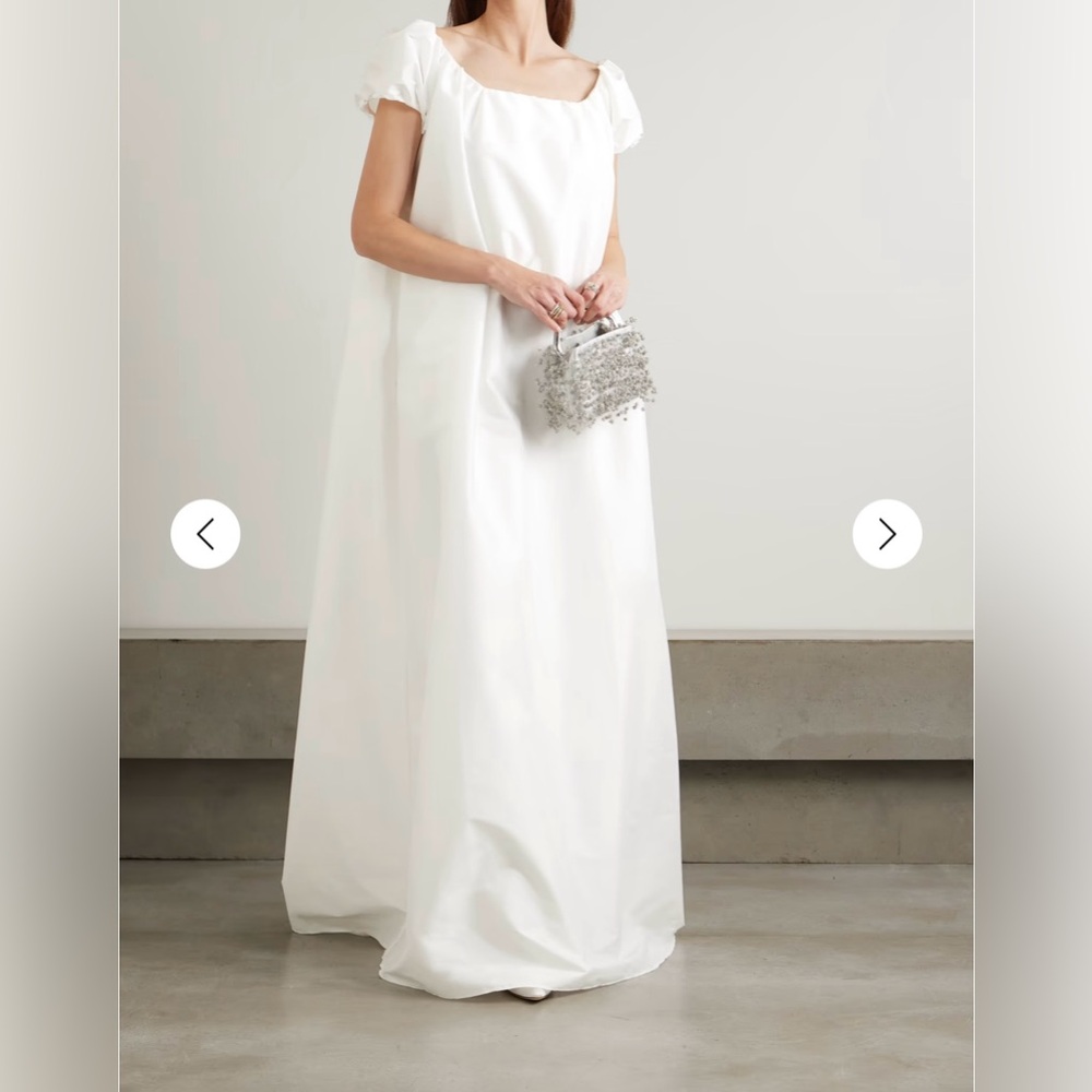 NWT Bernadette Rianne off-the-shoulder taffeta gown
